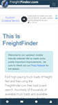 Mobile Screenshot of freightfinder.com